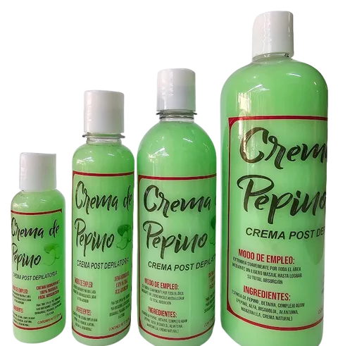Crema Post-Depilatoria Pepino 1 Litro
